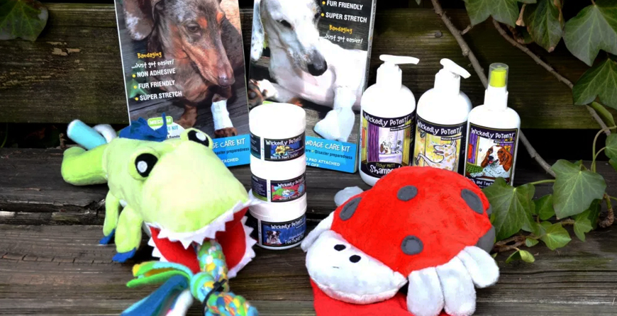PawFlex, Giveaway Toys & Shampoos, Toothpaste