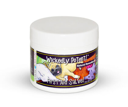 Wickedly Potent, Natural Remedies, Dog & Pet First Aid Salve, pawflex, animal health, pet care, paw bandages for pets