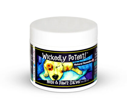 Wickedly Potent, Natural Remedies, Dog & Pet Nose and Paws Salve, pawflex, pet shop, paw bandages for pets